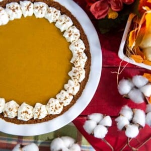 Gluten Free Egg Free Pumpkin Pie