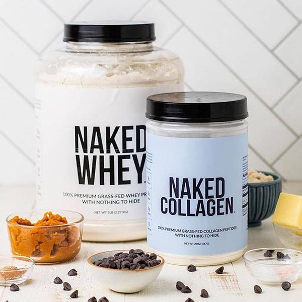 Naked Nutrition Whey Protein and Collagen