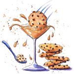Irish Cookie Cocktail illustration