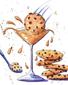 Irish Cookie Cocktail illustration