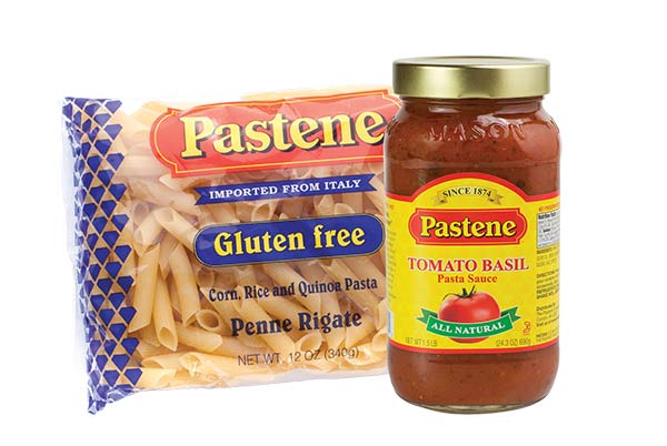 Gluten-Free Pastene Pasta and Sauce