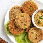 Fried Green Tomatoes with sauce on the side