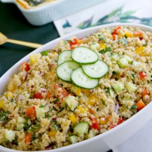 Garden Fresh Quinoa Salad 600x402