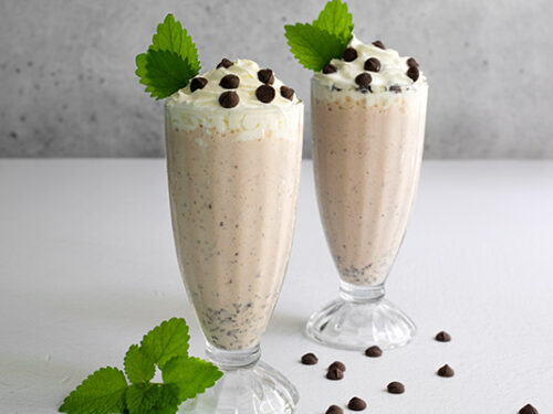 Mozart Chocolate Mint Chip Ice Cream Shake | Gluten Free & More
