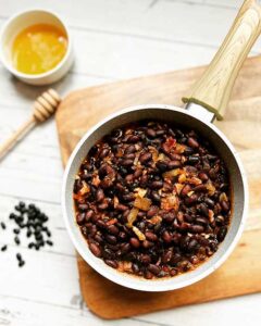 Gluten-Free-Apple-Cider-Honey-Black-Beans