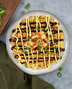 Gluten Free Kimchi-Okonomiyaki-Feature