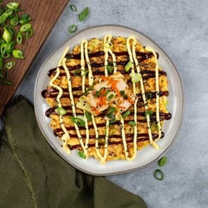 Gluten Free Kimchi-Okonomiyaki-Feature