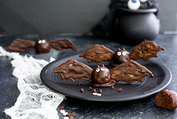 Gluten Free Truffle Bats-Feature