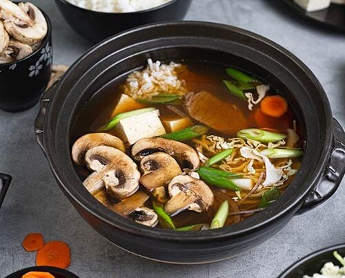 Japanese Nabe with Ponzu Dipping Sauce | Gluten Free & More