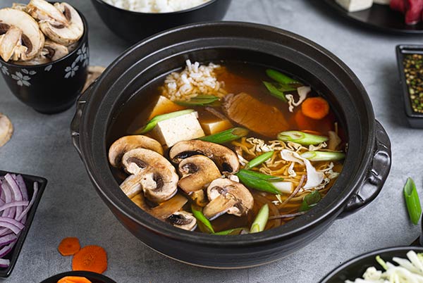 Gluten Free Japanese-Nabe-with-Ponzu-Dipping-Sauce-and-Seasoned-Rice-Feature